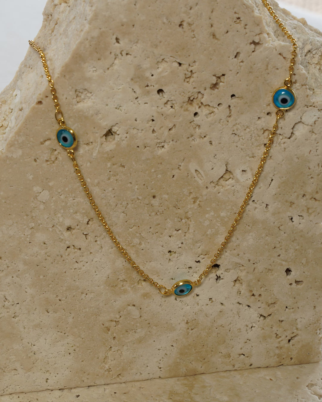Protective eye necklace