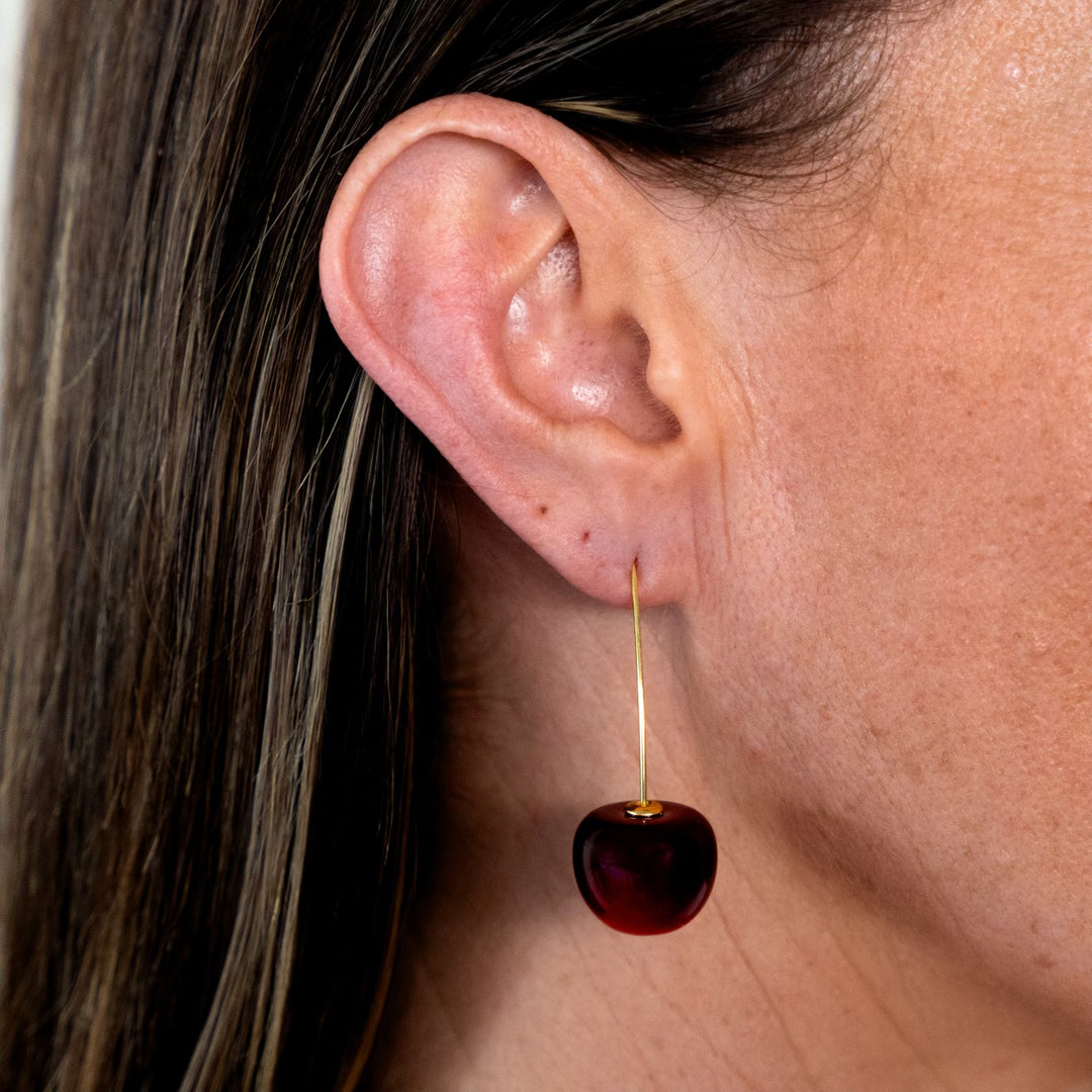 Cherry earrings